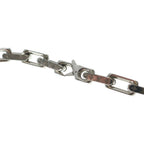 Louis Vuitton Collier Chain Monogram Necklace Silver — view 3