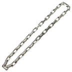 Louis Vuitton Collier Chain Monogram Necklace Silver — view 2