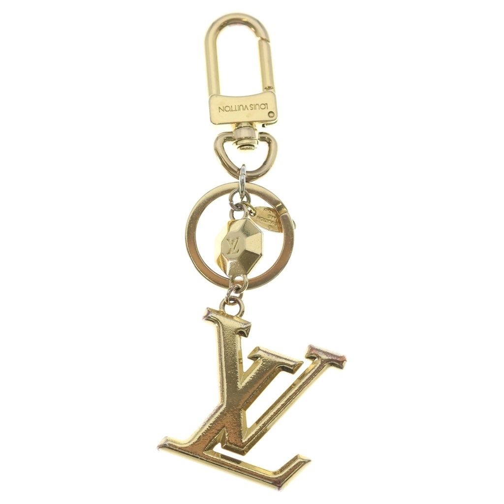 Louis Vuitton LV Facet Key Ring Gold