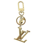 Louis Vuitton LV Facet Key Ring Gold