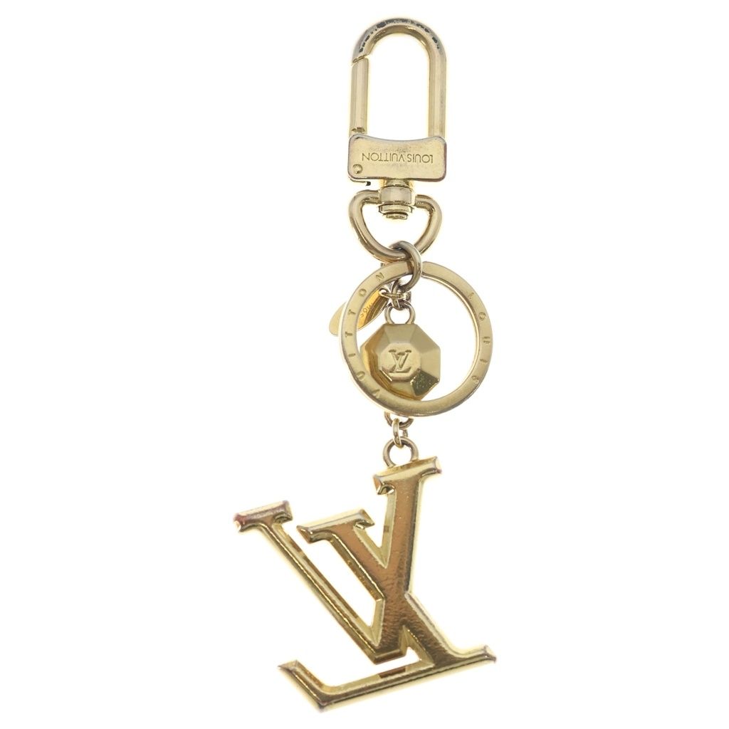 Louis Vuitton LV Facet Key Ring Gold — view 2