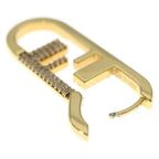 Fendi O-rock Single Earrings Gold — view 5