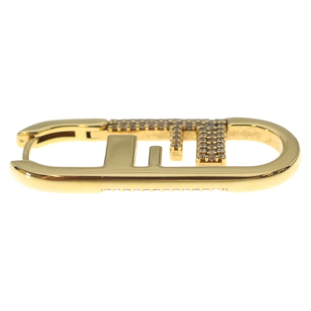 Fendi O-rock Single Earrings Gold — view 4