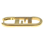 Fendi O-rock Single Earrings Gold — view 4