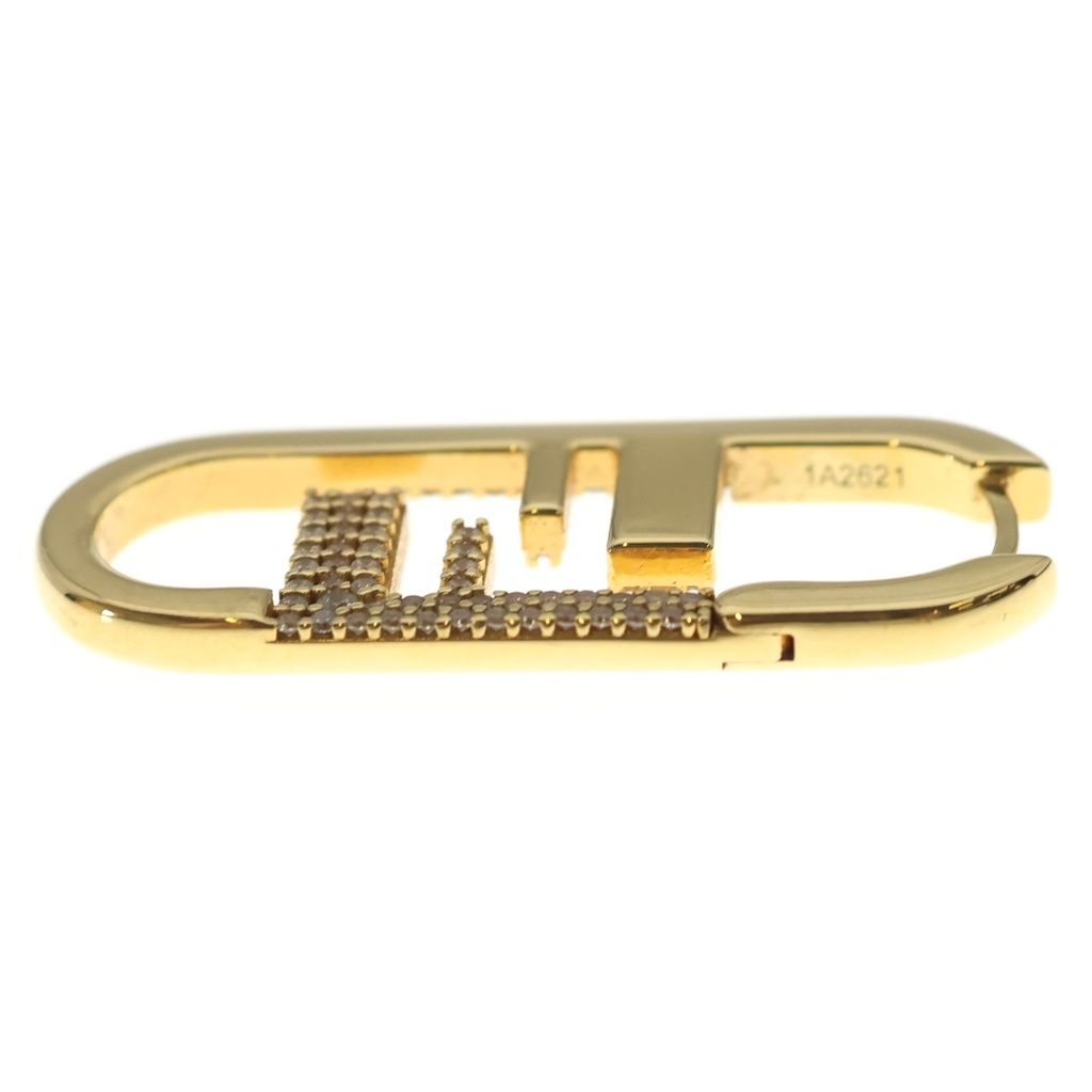 Fendi O-rock Single Earrings Gold — view 3