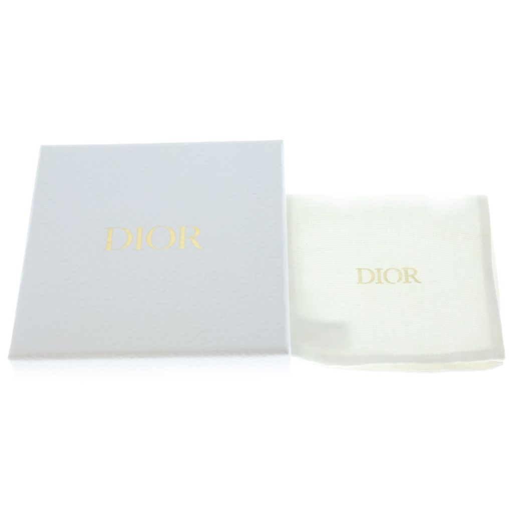 Dior Petit CD Logo Rhinestone Chain Bracelet Silver — view 6