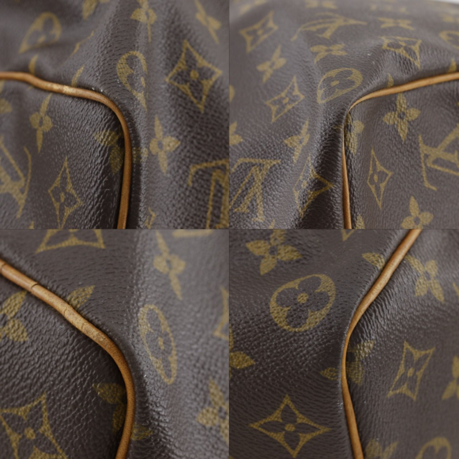 Louis Vuitton Keepall 50 Vintage Monogram Canvas Brown Boston — view 4