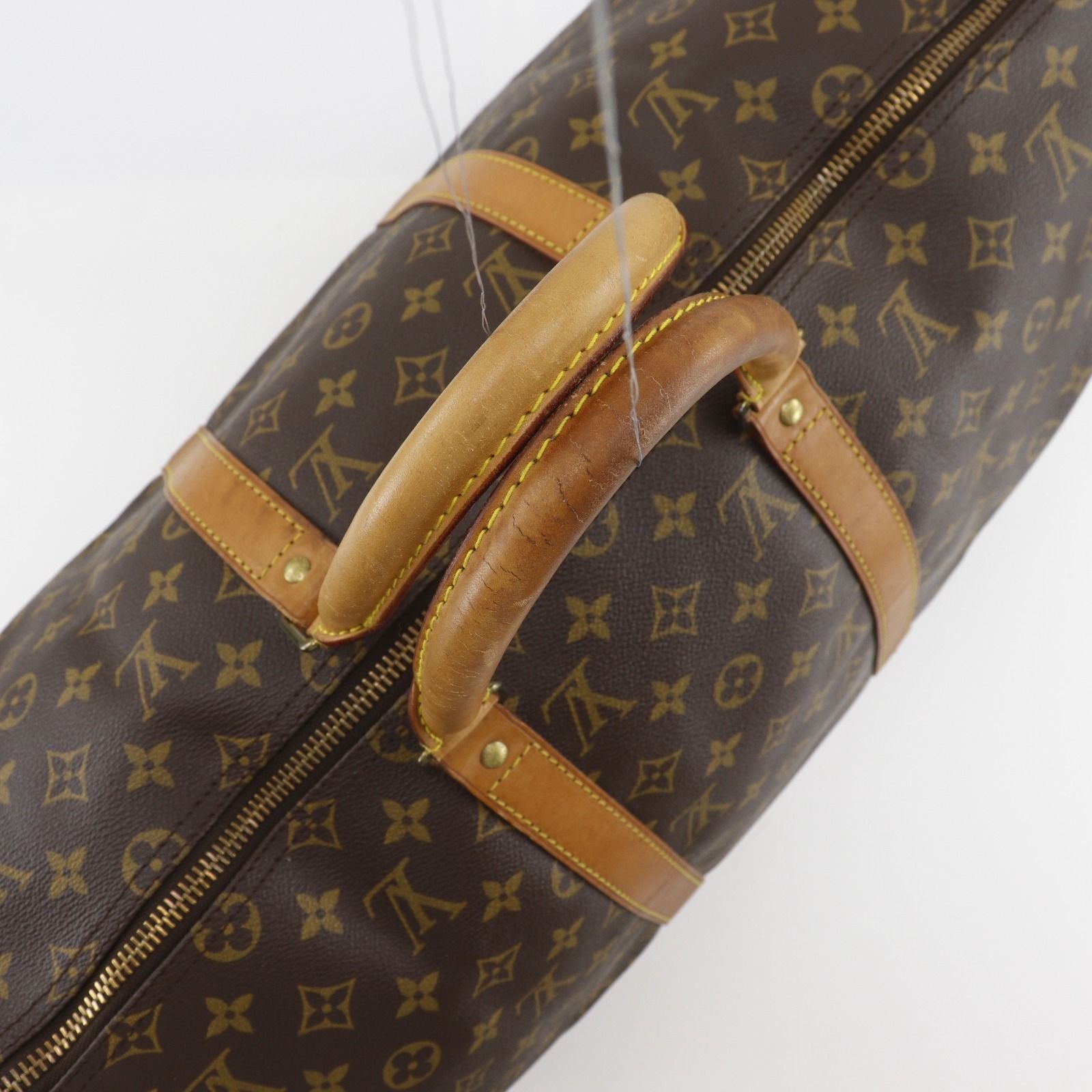 Louis Vuitton Keepall 50 Vintage Monogram Canvas Brown Boston — view 5