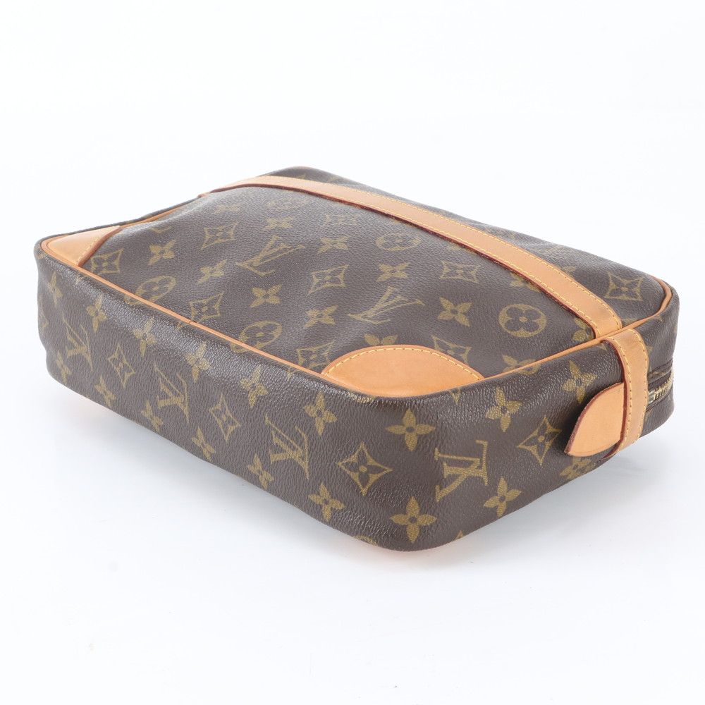 Louis Vuitton Monogram Compiegne 28 Leather Clutch Pouch Business — view 3