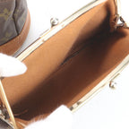 Louis Vuitton Monogram Bucket PM Leather Tote Shoulder Hand — view 8