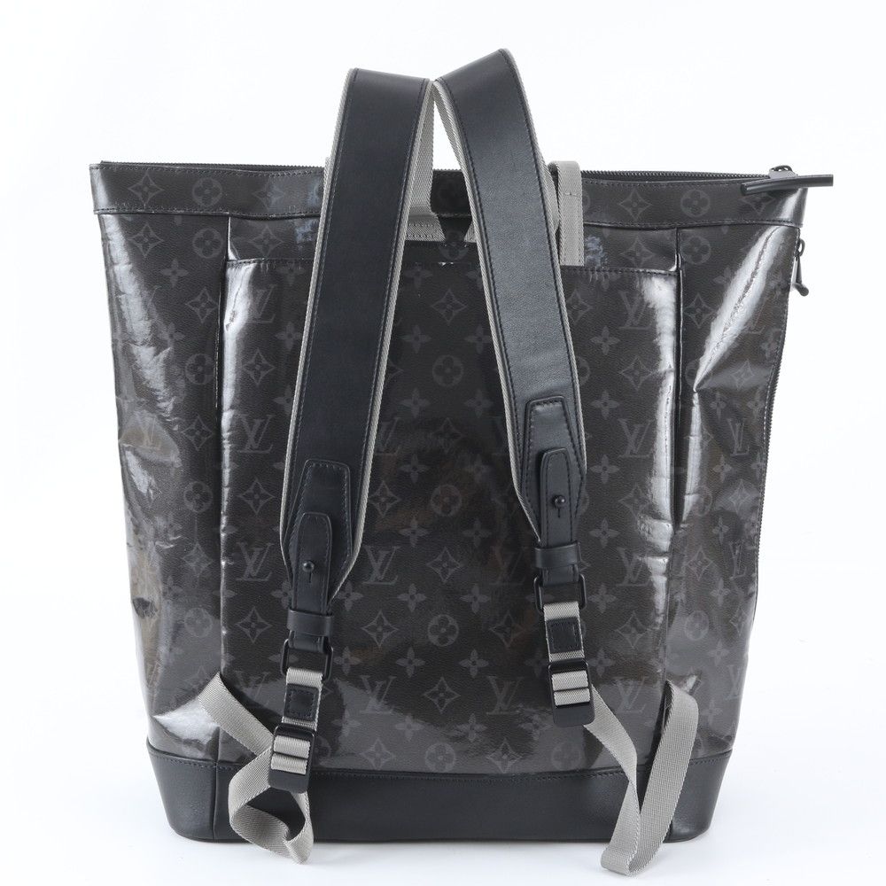 Louis Vuitton Monogram Eclipse Gray's Zipped Tote 2-Way Backpack — view 4