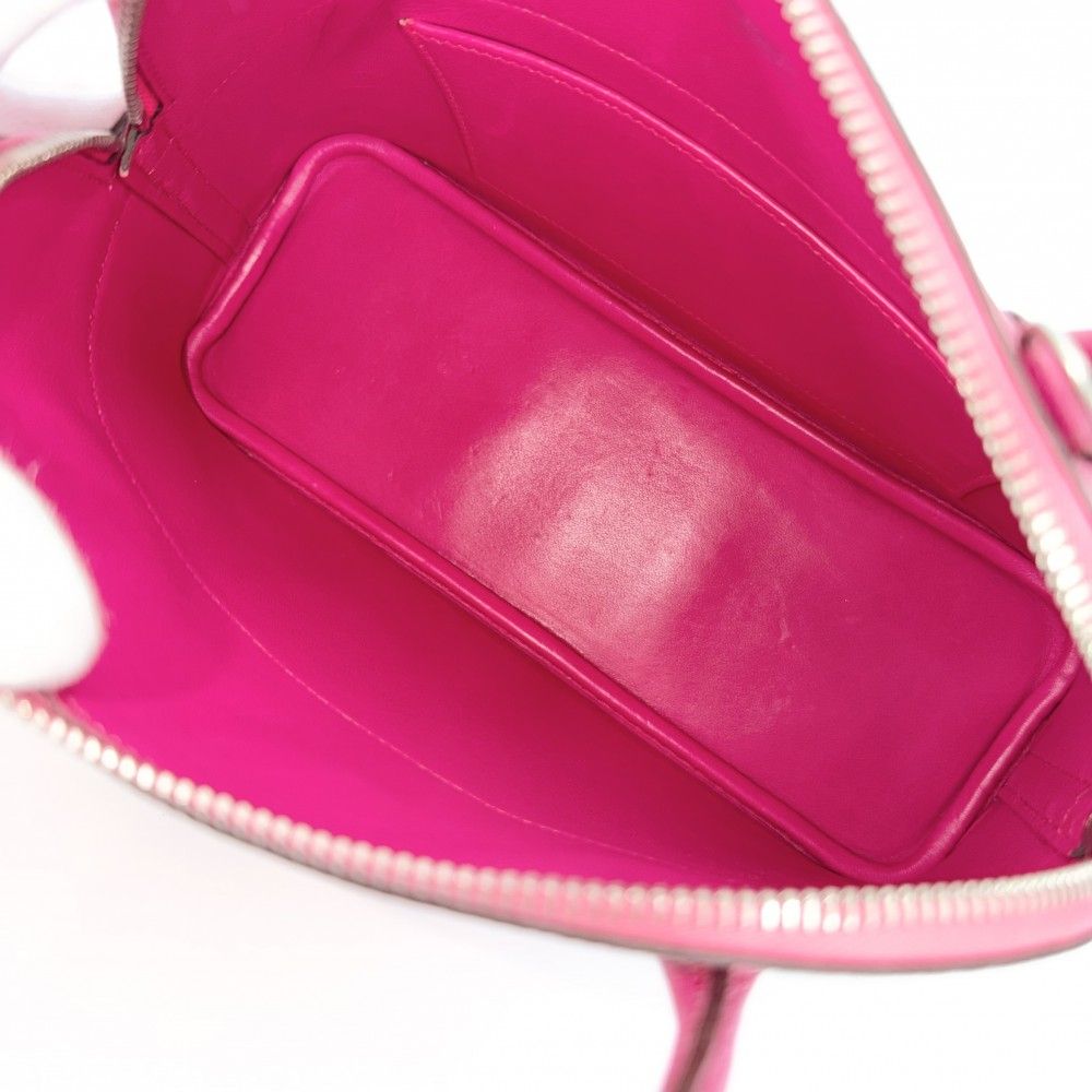 Hermes 2-Way Bolide 27 Shoulder Bag Crossbody Leather Pink Silver — view 4
