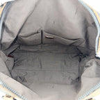 Fendi Handbag Zucca Tote Shoulder Canvas Leather Brown Black — view 4
