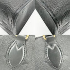 Louis Vuitton 2-Way On The Go PM Shoulder Bag Crossbody Noir Monogram Empreinte — view 7