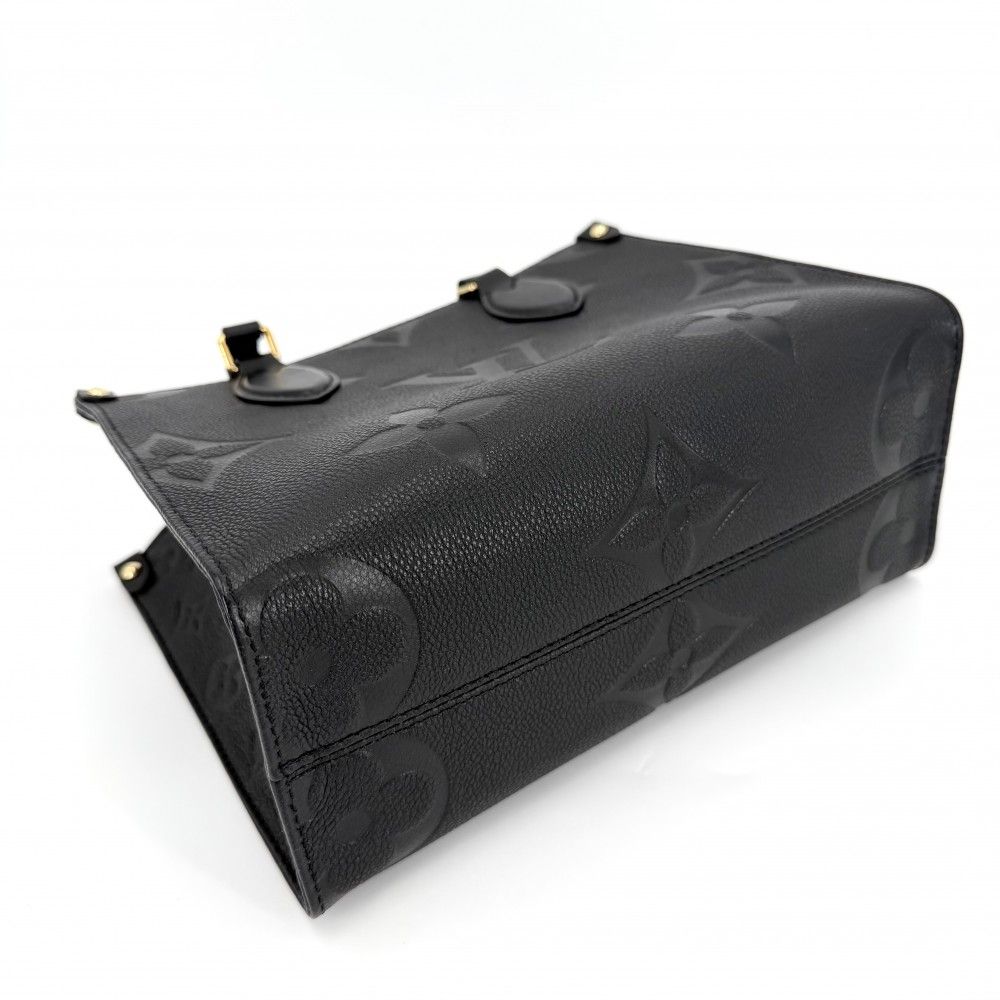 Louis Vuitton 2-Way On The Go PM Shoulder Bag Crossbody Noir Monogram Empreinte — view 3