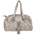 Gucci Louis Vuitton Handbag Monogram Guccissima Kometo Tote Metallic Light Pink