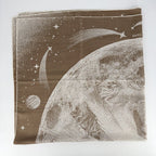 Hermes Shawl Carre Geant Clair de Lune Scarf Large Cles le de 140 Cashmere Silk — view 3