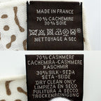 Hermes Shawl Carre Geant Clair de Lune Scarf Large Cles le de 140 Cashmere Silk — view 5