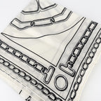 Hermes Shawl Carre Geant L'effet Kaleidoscope Scarf Large Effect 140 Cashmere — view 7