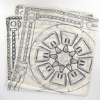 Hermes Shawl Carre Geant L'effet Kaleidoscope Scarf Large Effect 140 Cashmere — view 4