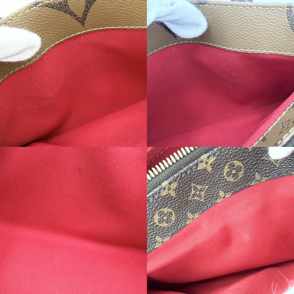Louis Vuitton 2-Way On The Go East West Chain Shoulder Bag Crossbody Monogram — view 7