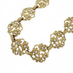 Saint Laurent Paris Necklace Flower Star