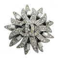 Chanel Brooch CC Logo Rhinestone 06c