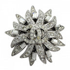 Chanel Brooch CC Logo Rhinestone 06c