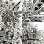 Chanel Brooch CC Logo Rhinestone 06c — view 5
