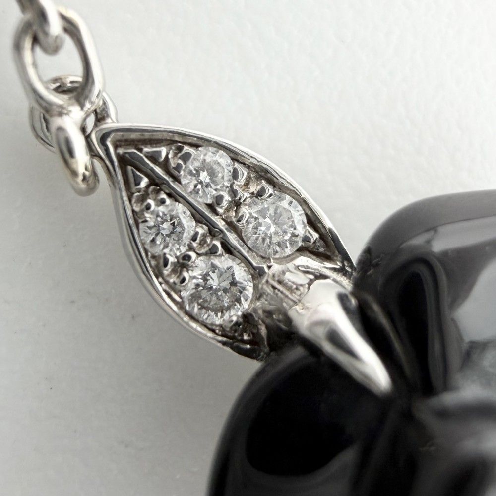 Chanel Bracelet Camellia Collection Chain Star 18k WG 750 White Gold Diamond — view 4