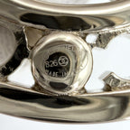 Chanel Brooch CC Logo Rhinestone Faux Pearl Silver — view 4