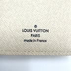 Louis Vuitton Card Case Damier Azur Organizer de Poche Business Holder White — view 4