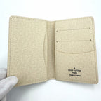 Louis Vuitton Card Case Damier Azur Organizer de Poche Business Holder White — view 3