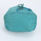 Prada Tessuto Nylon Triangle Logo Drawstring Pouch — view 4