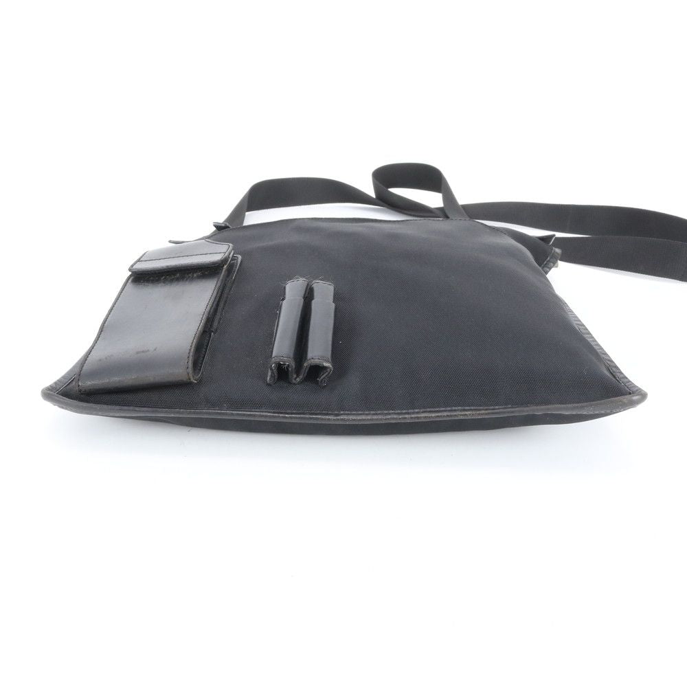 Gucci 019 Leather Shoulder Bag Crossbody Messenger Business Tote Black — view 5