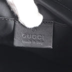 Gucci 019 Leather Shoulder Bag Crossbody Messenger Business Tote Black — view 8