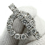 Hermes Earrings Finesse 18k WG White Gold Diamond — view 3