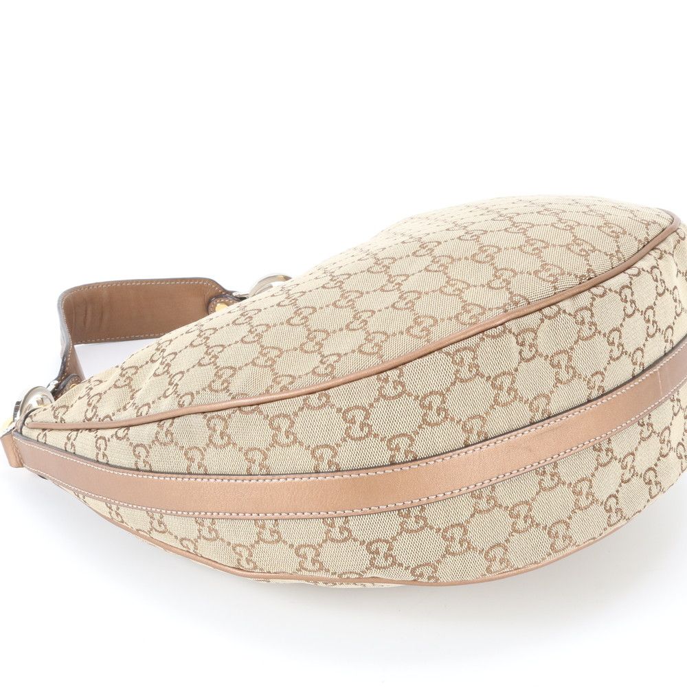 Gucci GG Twins Leather Shoulder Bag Tote — view 4