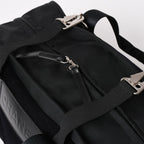 Chanel Sports Line Handbag CC Logo Wool Nylon Navy Black — view 6