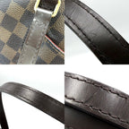 Louis Vuitton Tote Totally PM Handbag Shoulder Damier Canvas Brown Gold — view 6