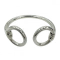 Hermes Bangle Nausicaa Bracelet 925 Sterling Silver