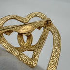 Chanel Brooch CC Logo Double Motif Vintage — view 5
