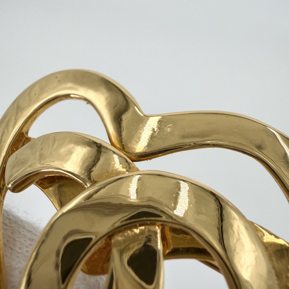 Chanel Brooch CC Logo Double Motif Vintage — view 7