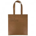 Saint Laurent Paris Tote Rive Droite Handbag Leather Brown