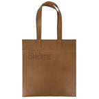 Saint Laurent Paris Tote Rive Droite Handbag Leather Brown