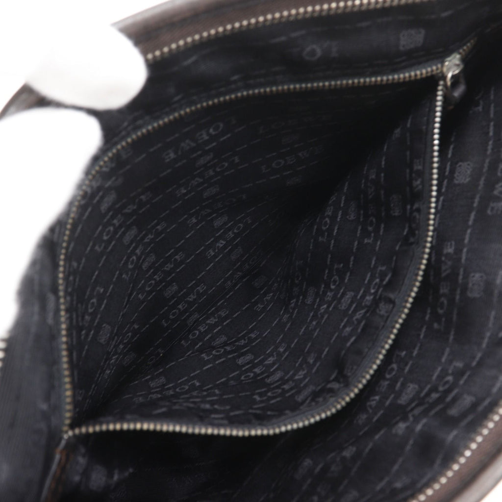 Loewe Anagram Leather Black Shoulder — view 7