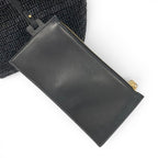 Saint Laurent Shoulder Bag Black Gold YSL Logo — view 8