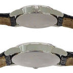 Rolex Cellini a Watch Quartz 18k Leather Silver Polished — view 3