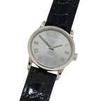 Rolex Cellini a Watch Quartz 18k Leather Silver Polished