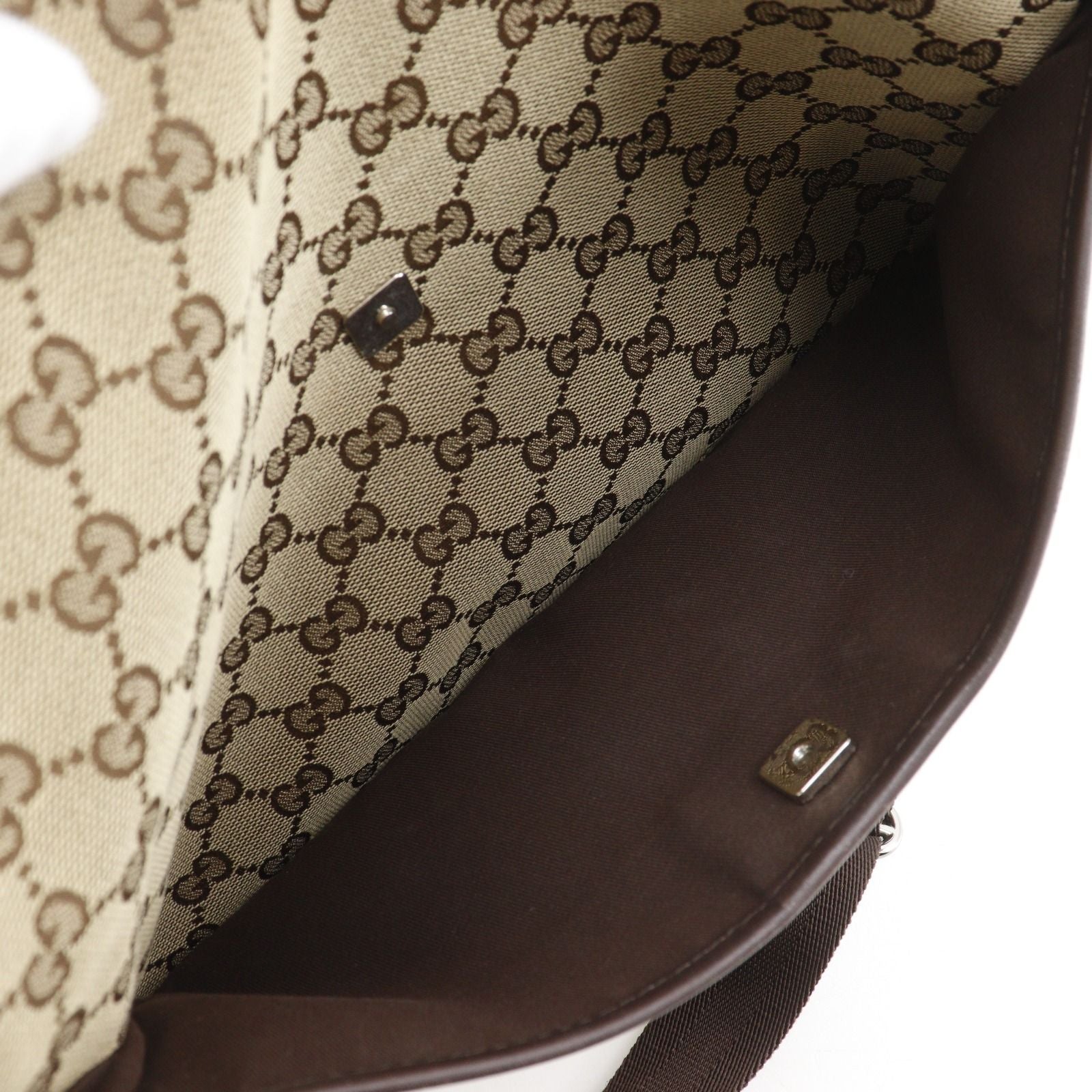 Gucci GG Canvas Brown Shoulder — view 6